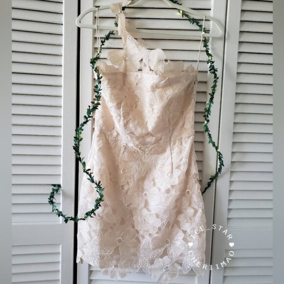 Free People x Saylor Malia Organza One Shoulder Mini - Picture 4 of 14